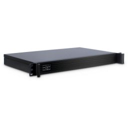 Servidor Inter-Tech IPC-K-126L Rack Mini-ITX Negro Acero 1U USB 2.0