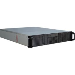 Servidor Inter-Tech IPC 2U-20255 Rack 2U Negro Acero 8 HDD 3,5" 3 SSD 2,5" USB 3.2