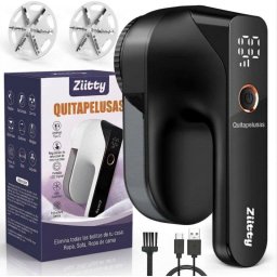 Quitapelusas Eléctrico Ziitty MP1 Negro con Pantalla LCD y Carga Type-C