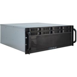Caja PC Inter-Tech 4U-4408 Servidor Rack 4U Negro/Plata