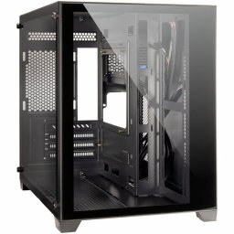 Caja PC Inter-Tech C-501 Aspect Midi Tower Negro micro ATX Mini-ITX