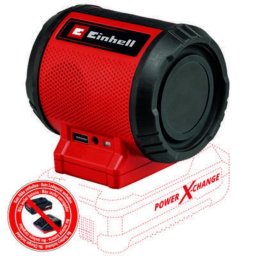 Altavoces Einhell portátiles con Bluetooth 5.0, 3 W y conexión USB y AUX