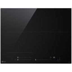 LG Placas de inducción con 1 zona 28 cm + 1 zona flex, 59 cm - CBIZ2432B. Negro