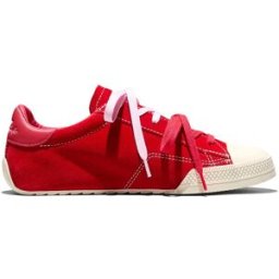 Converse Zapatillas casual unisex Chuck Taylor Lo Seasonal Color Leather . (35) Rojo