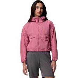 Columbia Chaqueta cortavientos de mujer Spire Valley™ Cropped . (XS) Rosa