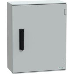 SCHNEIDER ELECTRIC NSYPLM54VG - Polyester enclosure, H 530 x W 430 x D 200 mm, 3-point