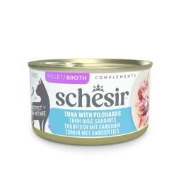 Schesir Complements en caldo 12 x 70 g - Atún con sardinas