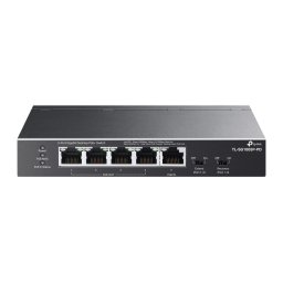 Switch TP-Link TL-SG1005P-PD 5 puertos Gigabit PoE+ sin ventilador montaje pared
