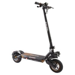Patinete eléctrico ZWheel ZCougar 25 km/h 35 km de autonomía 1600 W con suspensión Duo Shock, frenos de disco y bluetooth