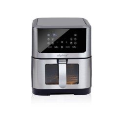 Freidora de aire Alpina 8L 1800W con control táctil y pantalla LED inox