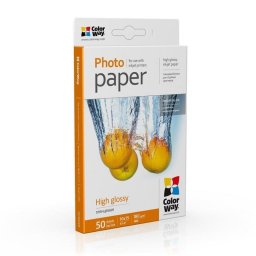 Papel fotográfico Colorway PG1800504R brillo 180 g/m² 10x15 cm 50 hojas