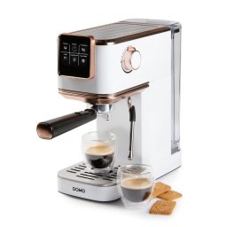 Cafetera Espresso Domo DO746K 1,1L 20 Bares Thermoblock con vaporizador y pantalla táctil