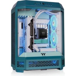 Caja PC Thermaltake The Tower 600 Transformative Teal Midi Tower