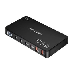 Estación de Carga Blitzwolf BW-S30 6 en 1 175W USB-C y USB-A