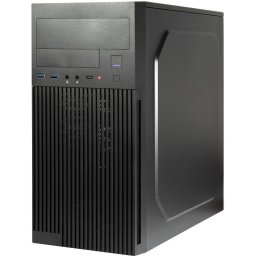 Caja PC Inter-Tech IT-6521 Straight Micro Torre Negro micro ATX