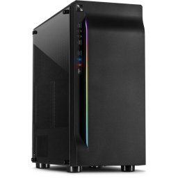 Caja PC Inter-Tech A-3411 Creek Torre Negro ATX micro ATX