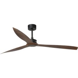 Faro Just Fan Ventilador de Techo con Mando 31W Negro