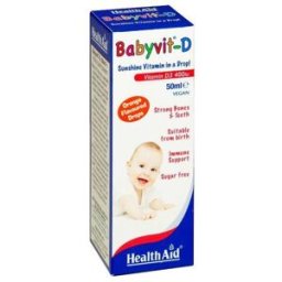 HealthAid Babyvit-D Gotas 400iu Recién Nacidos 50 ml 50 ml