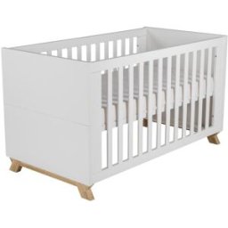 IKID Cuna convertible en cama (140x70) Veneto. (82.5 X 76.8 X 145 Cm) Blanco niño