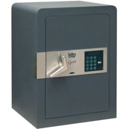 Btv Caja Fuerte de Sobreponer Opalo E-55. Antracita / Azul