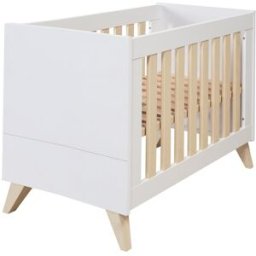 IKID Cuna convertible en cama (140x70) Lazio. (88 X 76 X 145 Cm) Blanco niño