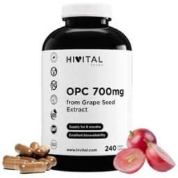 Hivital Foods HIVITAL OPC Extracto de semilla de uva 700 mg 240 cáps