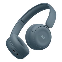 Auriculares JVC HA-S59W inalámbricos y con cable Bluetooth para música y uso diario azul