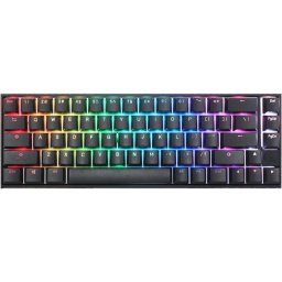 Teclado Ducky Mecha Pro SF mecánico con switches MX Silent Red y RGB