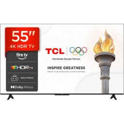 TV TCL LED 55V6D 55" 4K UltraHD 60Hz Smart TV Fire OS HDR10 Dolby Vision Alexa