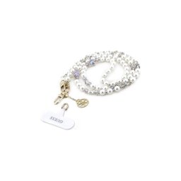 Guess Correa Universal Para Móvil Con Perlas Y Charms