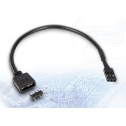 Cable de alimentación interna Inter-Tech 88885550 3 pines 0,2 m negro