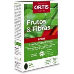 Ortis Frutas y Fibra Efecto Rápido x30 Comprimidos