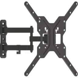 LOGILINK BP0016 - Soporte mural para TV, inclinable, giratorio, 23"- 55", 30 kg, n