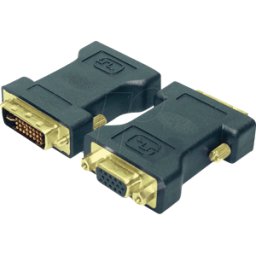 LOGILINK AD0001 - Adaptador VGA, conector hembra VGA a conector macho DVI