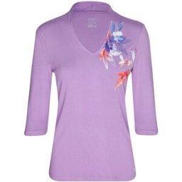 Joy Sportswear Camiseta de mujer Jorina manga 3/4 morado 44