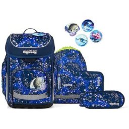 Ergobag Set de Mochila Escolar 5 piezas CUBO OzeanBärwohner