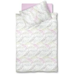 Fleuresse Ropa de cama de satén MODERN GARDEN 70x90cm / 140x200cm Rosemary morado