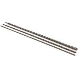 Juego de brocas para hormigón HBM SDS-Plus 2 cortadores 3 piezas 1000 mm