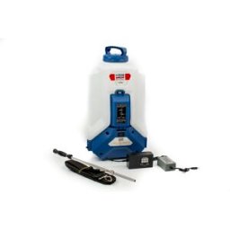 HBM 20 Litros Pulverizador de Mochila con Control de Presión / Pulverizador a Presión con Batería 12-V / 8Ah incluyendo 2 Baterías