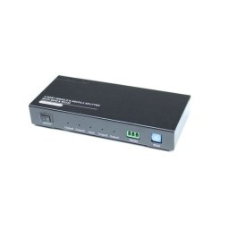 Kimex Splitter HDMI 2.0/HDCP 2.2 1x Entrada-4x Salidas EDID RS232 4K60Hz