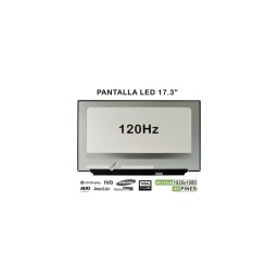 Pantalla Led De 17.3" Para Portátil B173han04.7 1920x1080 120hz 40 Pines