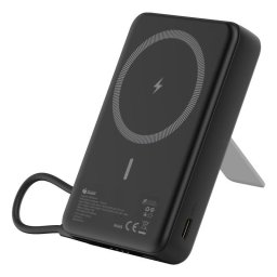 Power Bank PcCom Essential Carga Inalámbrica Magsafe Qi2 10.000mAh 45W con Stand