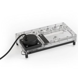 AGB Alphacool Core Distro Plate 240 Links D5/DDC V.2 mit D5 Apex Pumpe