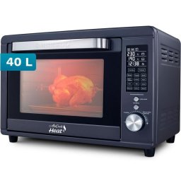 Horno eléctrico Grunkel HR-40AIRCOOK 40 litros Negro con air fryer y convección
