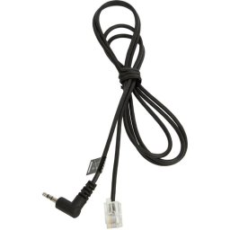 Auriculares Jabra 8800-00-75 con cable RJ-10 a 3,5 mm para teléfono de escritorio negro