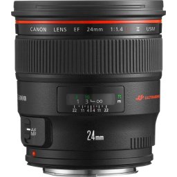 Objetivo Canon 2750B005 24 mm f/1.4 USM Montura EF Negro