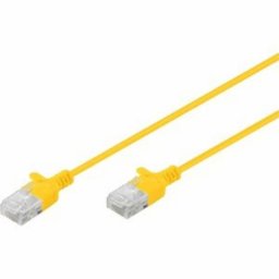 Cable de red Digitus CAT6 U/UTP Slim 5m amarillo 10 unidades