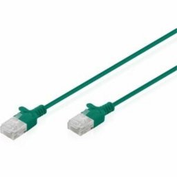 Cable de Red Digitus CAT6 U/UTP Slim 3m 10 Unidades Verde