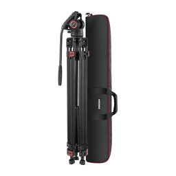 Tripié de Video Neewer TP74 con Cabezal de Fluido 8 kg