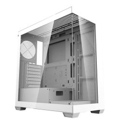 Caja PC Darkflash DS900 Blanca Estructura Vidrio Templado Sin Ventiladores
